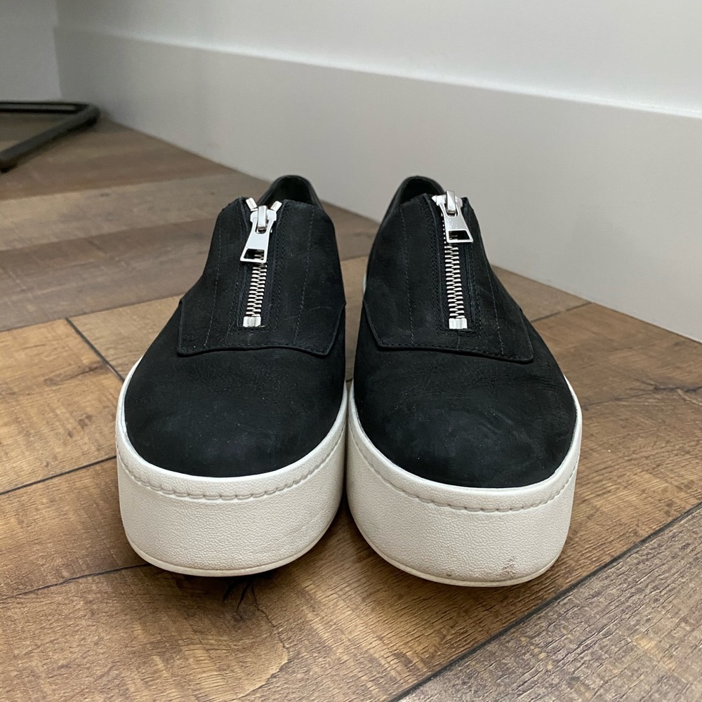 VINCE platform suede sneakers - Picture 2 of 10